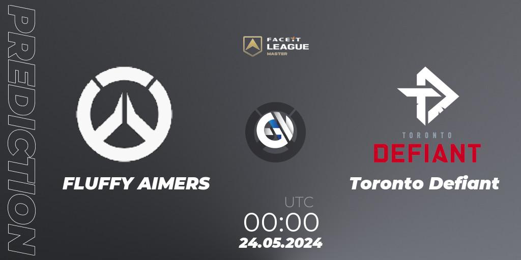 FLUFFY AIMERS - Toronto Defiant: прогноз. 24.05.2024 at 00:00, Overwatch, FACEIT League Season 1 - NA Master Road to EWC