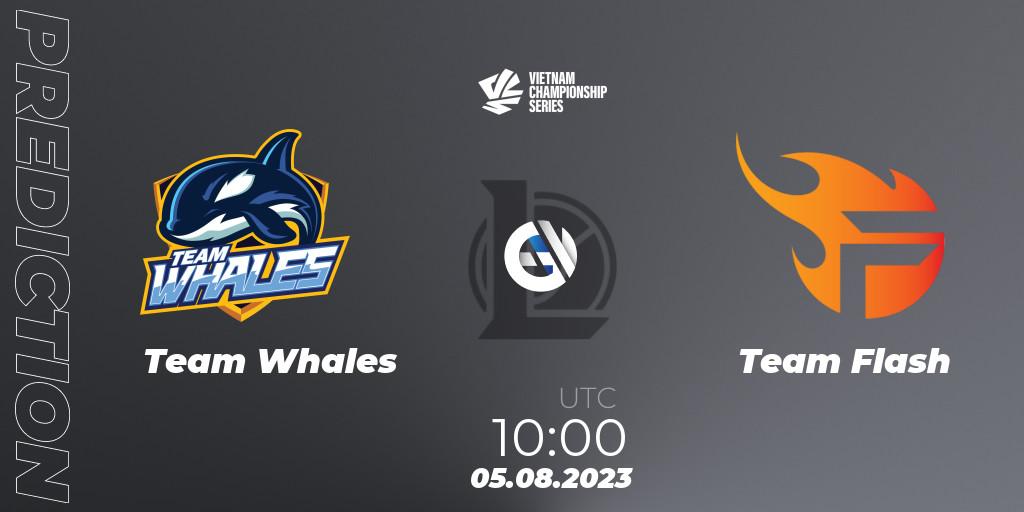 Team Whales - Team Flash: прогноз. 04.08.2023 at 08:00, LoL, VCS Dusk 2023