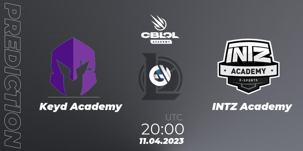 Keyd Academy - INTZ Academy: прогноз. 11.04.2023 at 20:00, LoL, CBLOL Academy Split 1 2023