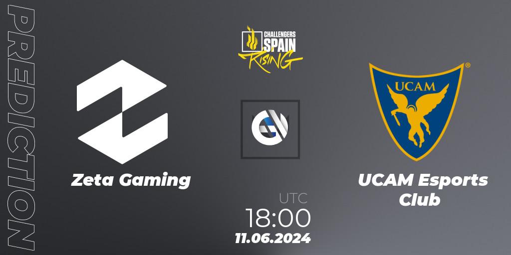 Zeta Gaming - UCAM Esports Club: прогноз. 11.06.2024 at 16:00, VALORANT, VALORANT Challengers 2024 Spain: Rising Split 2