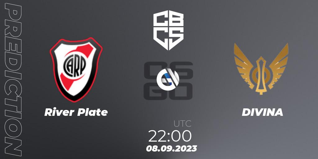River Plate - DIVINA: прогноз. 08.09.2023 at 22:00, Counter-Strike (CS2), CBCS 2023 Season 2: Open Qualifier #1