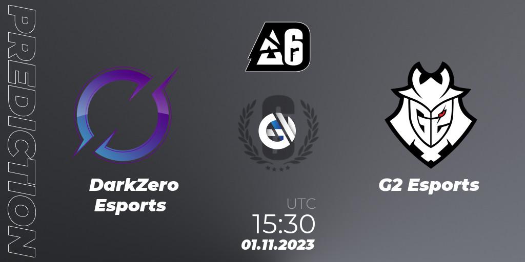 DarkZero Esports - G2 Esports: прогноз. 01.11.23, Rainbow Six, BLAST Major USA 2023