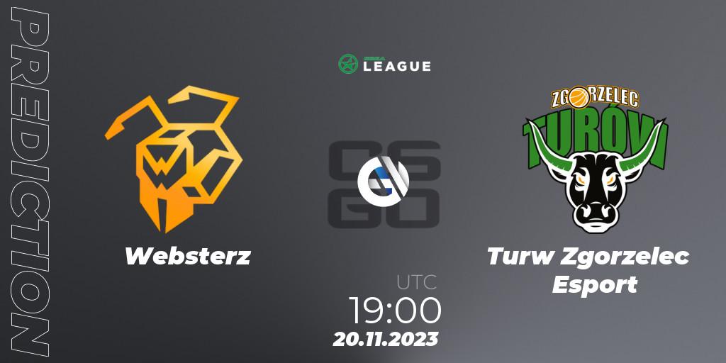 Websterz - Turów Zgorzelec Esport: прогноз. 28.11.2023 at 14:00, Counter-Strike (CS2), ESEA Season 47: Advanced Division - Europe