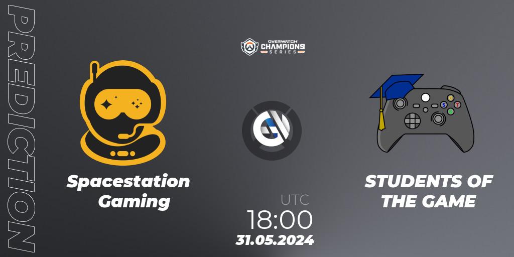 Spacestation Gaming - STUDENTS OF THE GAME: прогноз. 31.05.2024 at 18:00, Overwatch, Overwatch Champions Series 2024 Major