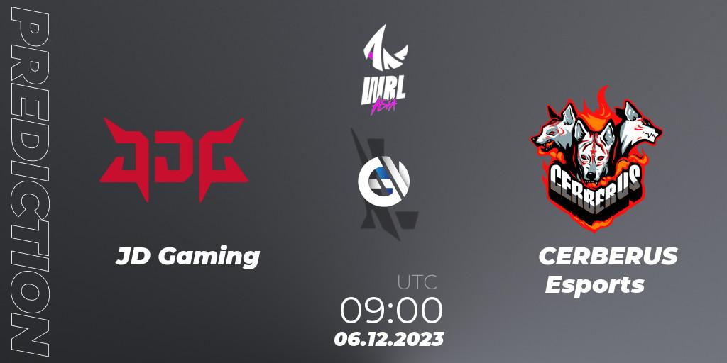 JD Gaming - CERBERUS Esports: прогноз. 06.12.23, Wild Rift, WRL Asia 2023 - Season 2 - Regular Season