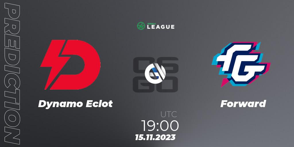 Dynamo Eclot - Forward: прогноз. 15.11.2023 at 19:00, Counter-Strike (CS2), ESEA Season 47: Advanced Division - Europe