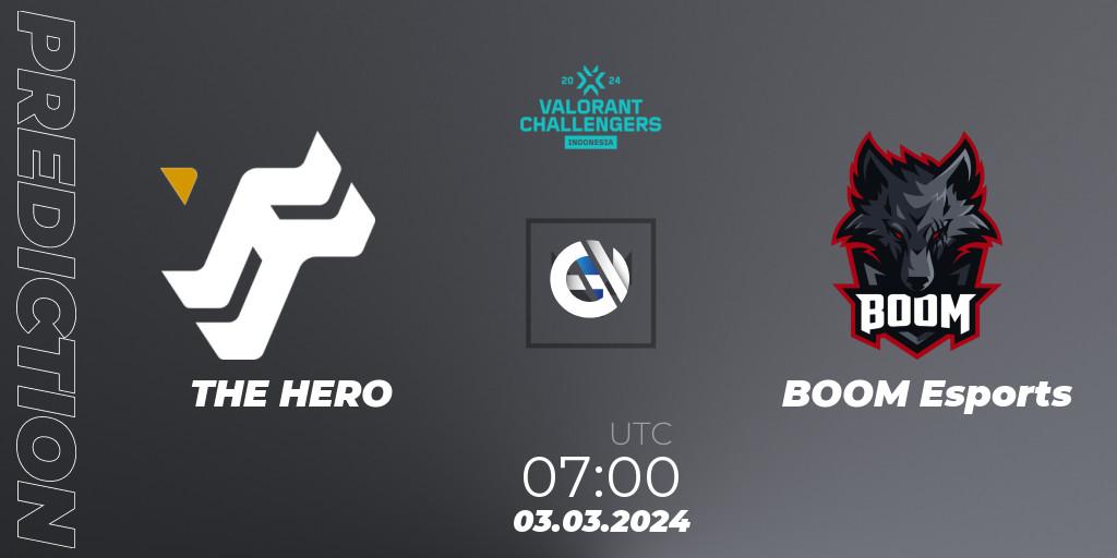 THE HERO - BOOM Esports: прогноз. 03.03.24, VALORANT, VALORANT Challengers Indonesia 2024: Split 1