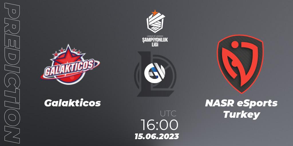 Galakticos - NASR eSports Turkey: прогноз. 15.06.2023 at 16:00, LoL, TCL Summer 2023 - Group Stage