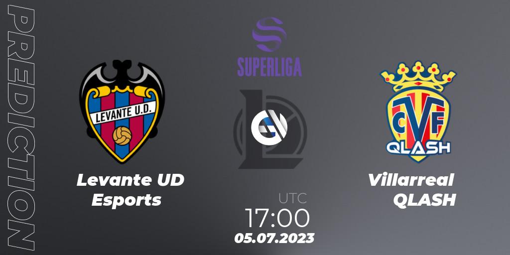 Levante UD Esports - Villarreal QLASH: прогноз. 05.07.23, LoL, LVP Superliga 2nd Division 2023 Summer