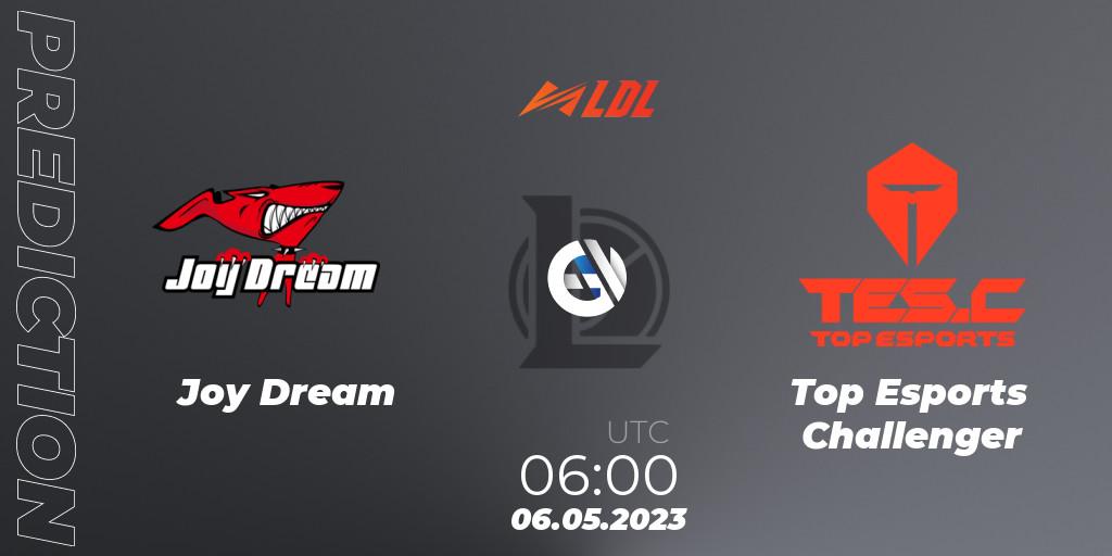 Joy Dream - Top Esports Challenger: прогноз. 06.05.2023 at 06:00, LoL, LDL 2023 - Regular Season - Stage 2