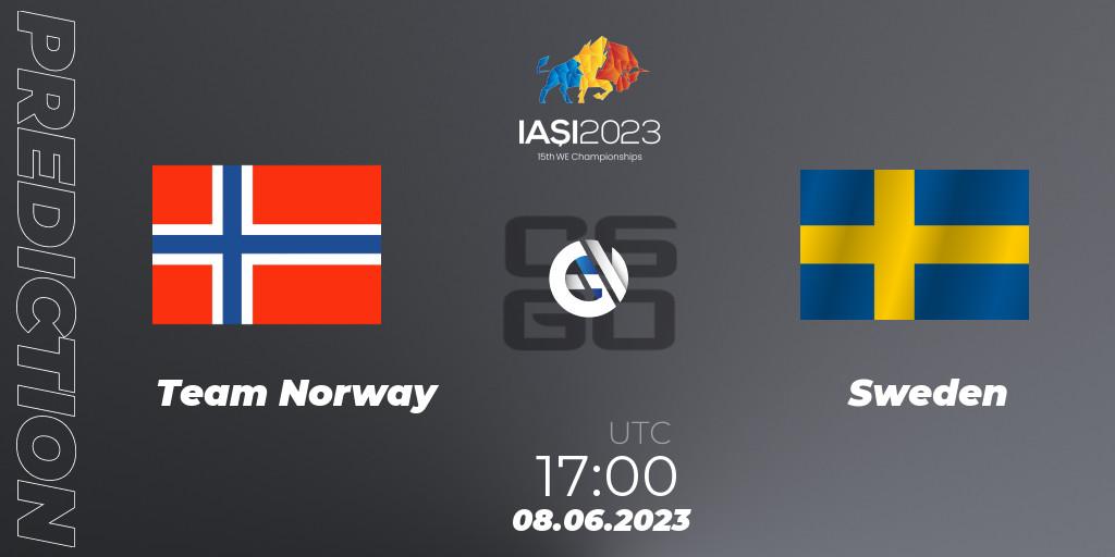 Team Norway - Sweden: прогноз. 08.06.23, CS2 (CS:GO), IESF World Esports Championship 2023: Northern Europe Qualifier