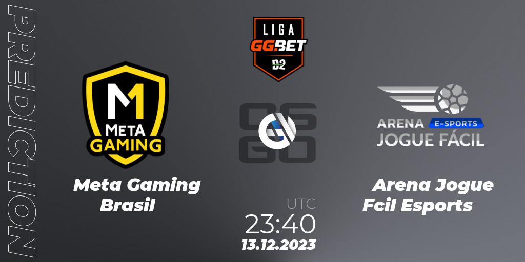 Meta Gaming Brasil - Arena Jogue Fácil Esports: прогноз. 13.12.23, CS2 (CS:GO), Dust2 Brasil Liga Season 2