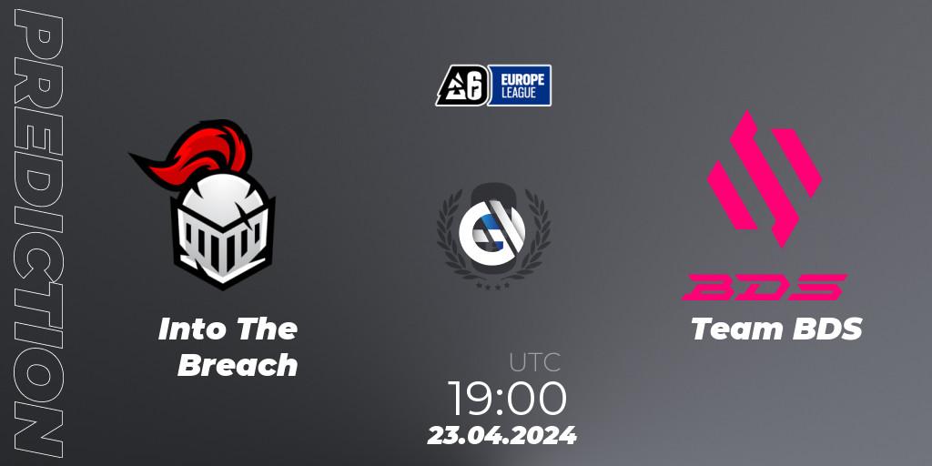 Into The Breach - Team BDS: прогноз. 23.04.2024 at 19:00, Rainbow Six, Europe League 2024 - Stage 1