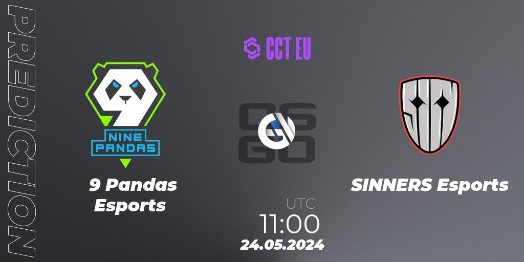 9 Pandas Esports - SINNERS Esports: прогноз. 24.05.2024 at 11:00, Counter-Strike (CS2), CCT Season 2 European Series #3