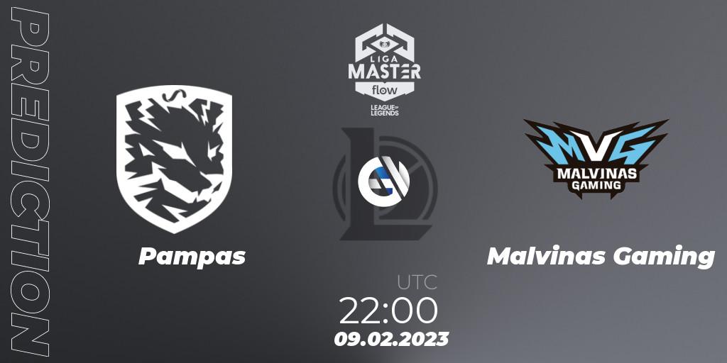 Pampas - Malvinas Gaming: прогноз. 09.02.23, LoL, Liga Master Opening 2023 - Group Stage