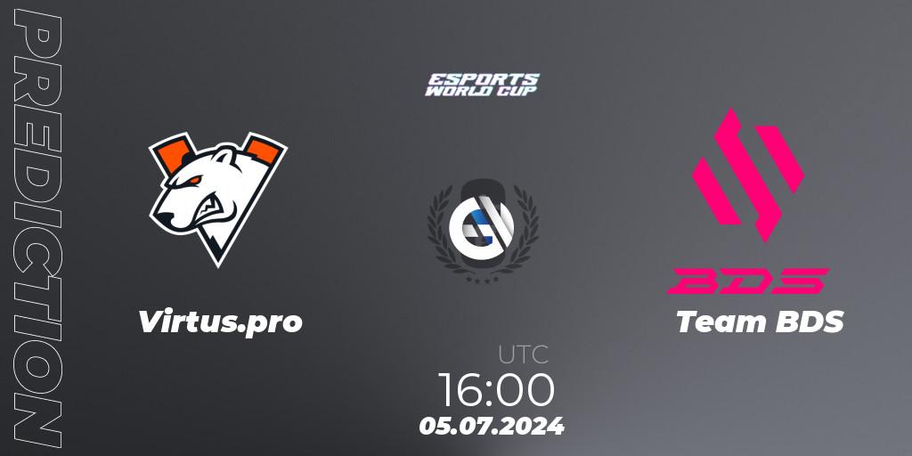 Virtus.pro - Team BDS: прогноз. 05.07.2024 at 16:00, Rainbow Six, Esports World Cup 2024: Europe CQ