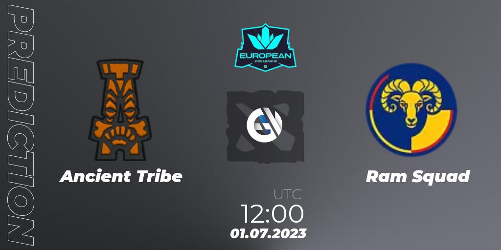 Ancient Tribe - Ram Squad: прогноз. 01.07.2023 at 12:02, Dota 2, European Pro League Season 10