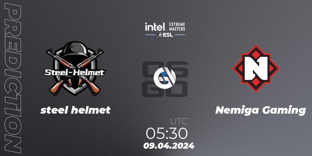 steel helmet - Nemiga Gaming: прогноз. 09.04.24, CS2 (CS:GO), IEM China 2024