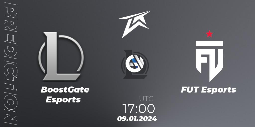 BoostGate Esports - FUT Esports: прогноз. 09.01.2024 at 17:00, LoL, TCL 2024 Season Cup