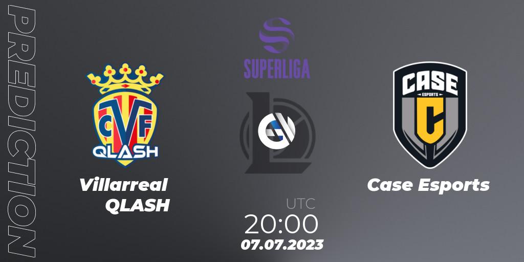 Villarreal QLASH - Case Esports: прогноз. 07.07.23, LoL, LVP Superliga 2nd Division 2023 Summer