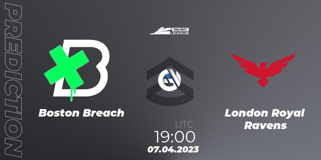 Boston Breach - London Royal Ravens: прогноз. 07.04.2023 at 19:00, Call of Duty, Call of Duty League 2023: Stage 4 Major Qualifiers