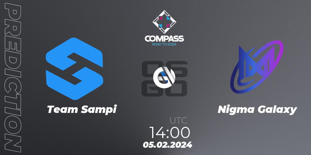 Team Sampi - Nigma Galaxy: прогноз. 05.02.24, CS2 (CS:GO), YaLLa Compass Spring 2024 Contenders