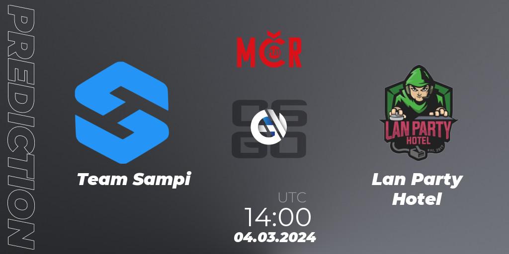 Team Sampi - Lan Party Hotel: прогноз. 04.03.2024 at 14:00, Counter-Strike (CS2), Tipsport Cup Winter 2024: Online Stage