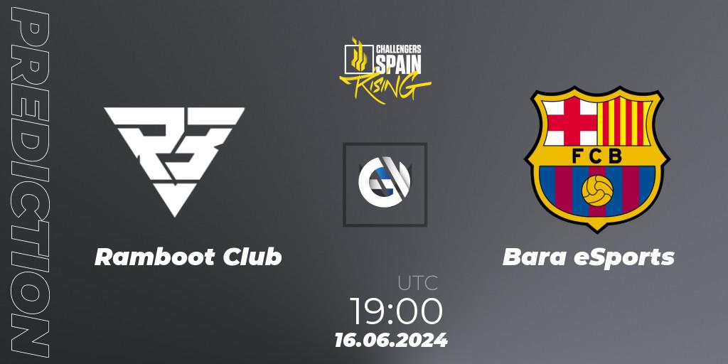 Ramboot Club - Barça eSports: прогноз. 16.06.2024 at 18:00, VALORANT, VALORANT Challengers 2024 Spain: Rising Split 2
