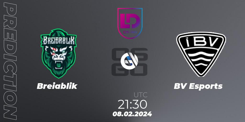Breiðablik - ÍBV Esports: прогноз. 08.02.24, CS2 (CS:GO), Icelandic Esports League Season 8: Regular Season