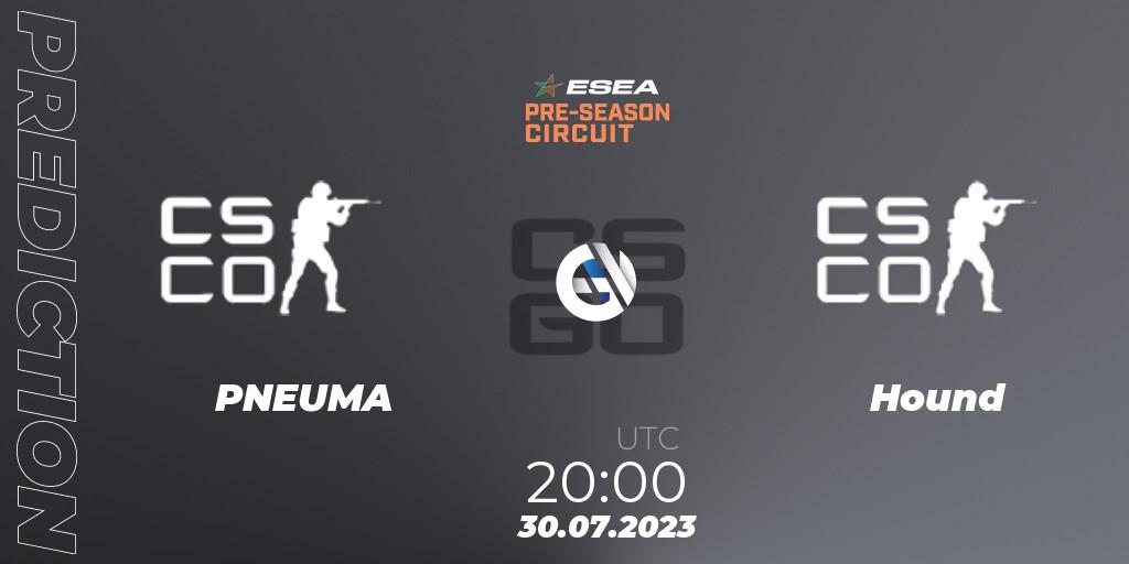 PNEUMA - Hound: прогноз. 30.07.23, CS2 (CS:GO), ESEA Pre-Season Circuit 2023: North American Final