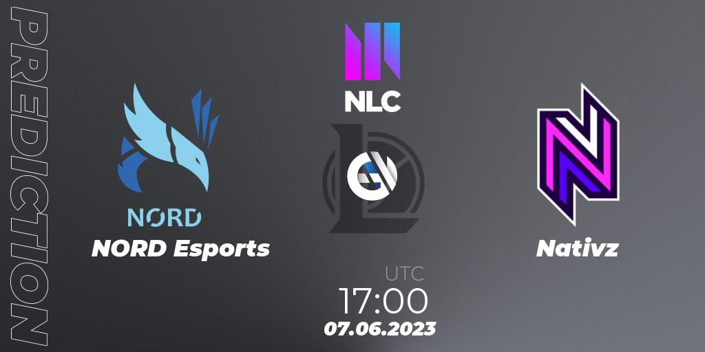 NORD Esports - Nativz: прогноз. 07.06.23, LoL, NLC Summer 2023 - Group Stage