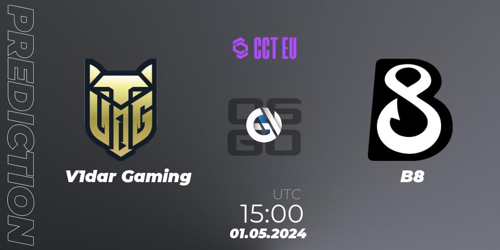 V1dar Gaming - B8: прогноз. 01.05.2024 at 15:00, Counter-Strike (CS2), CCT Season 2 Europe Series 2 