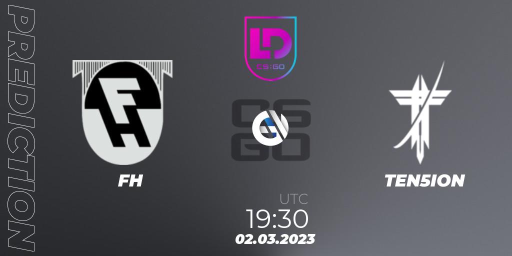 FH - TEN5ION: прогноз. 02.03.2023 at 19:30, Counter-Strike (CS2), Icelandic Esports League Season 7