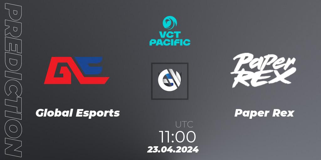 Global Esports - Paper Rex: прогноз. 23.04.2024 at 11:00, VALORANT, VALORANT Champions Tour 2024: Pacific League - Stage 1 - Group Stage