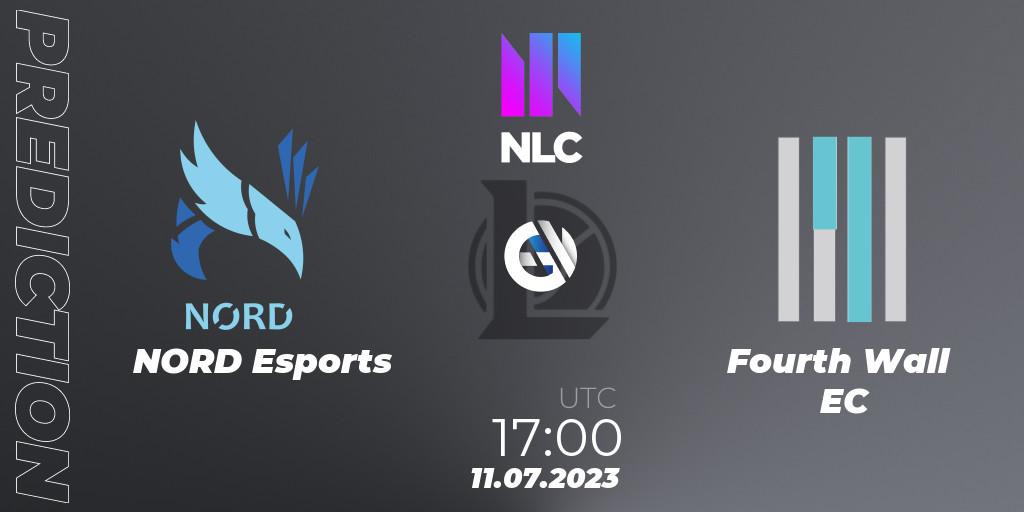 NORD Esports - Fourth Wall EC: прогноз. 11.07.2023 at 17:00, LoL, NLC Summer 2023 - Group Stage