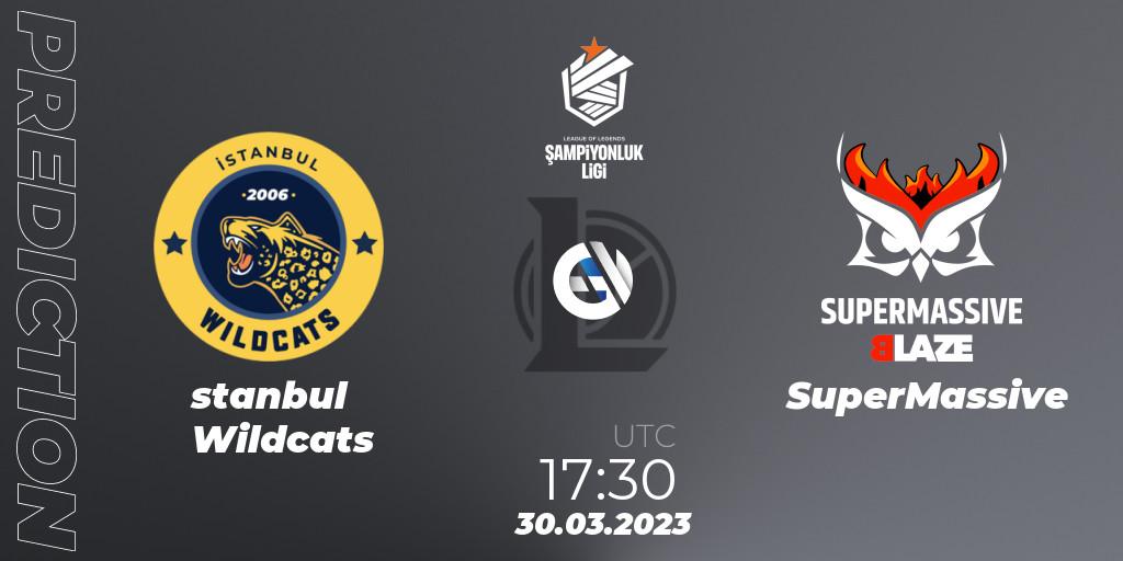 İstanbul Wildcats - SuperMassive: прогноз. 30.03.23, LoL, TCL Winter 2023 - Playoffs
