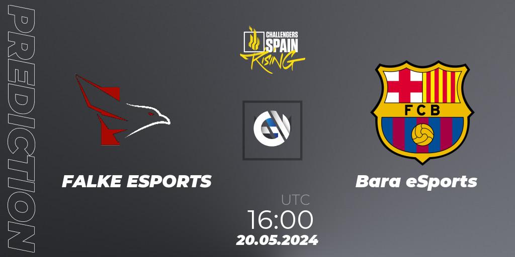 FALKE ESPORTS - Barça eSports: прогноз. 20.05.2024 at 17:00, VALORANT, VALORANT Challengers 2024 Spain: Rising Split 2