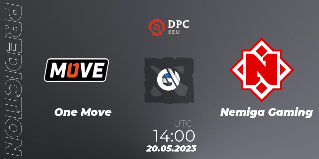 One Move - Nemiga Gaming: прогноз. 20.05.23, Dota 2, DPC 2023 Tour 3: EEU Division I (Upper)