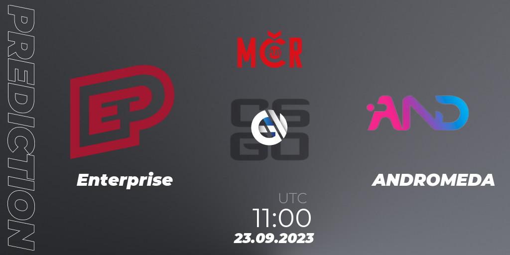 Enterprise - ANDROMEDA: прогноз. 23.09.2023 at 11:00, Counter-Strike (CS2), Tipsport Cup Prague Fall 2023: Closed Qualifier