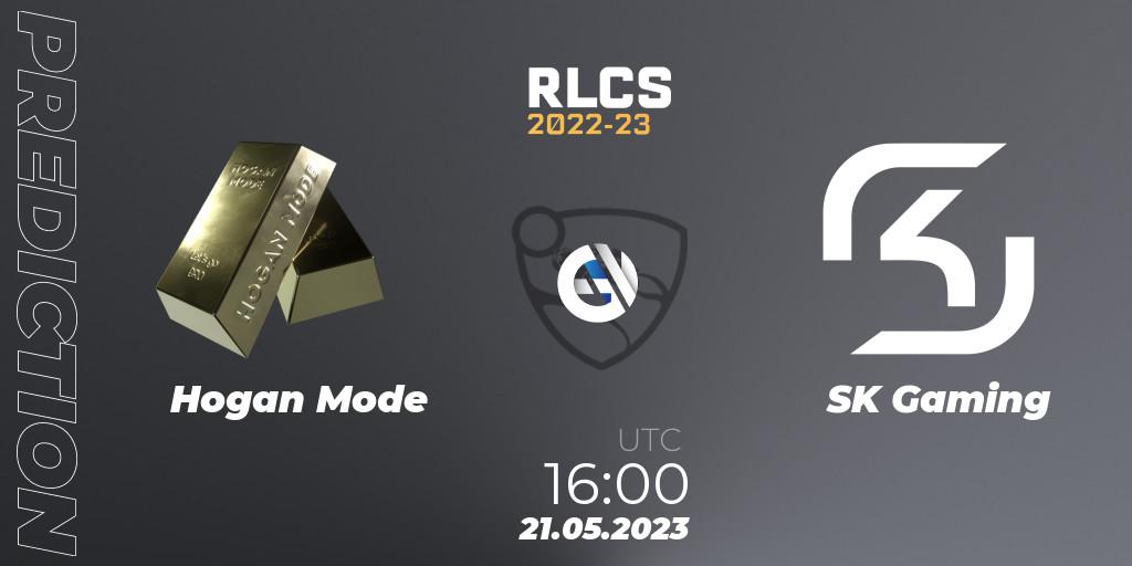 Hogan Mode - SK Gaming: прогноз. 21.05.2023 at 16:00, Rocket League, RLCS 2022-23 - Spring: Europe Regional 2 - Spring Cup: Closed Qualifier