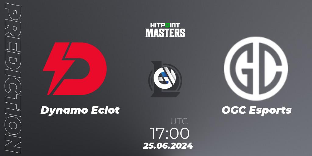Dynamo Eclot - OGC Esports: прогноз. 25.06.2024 at 17:00, LoL, Hitpoint Masters Summer 2024
