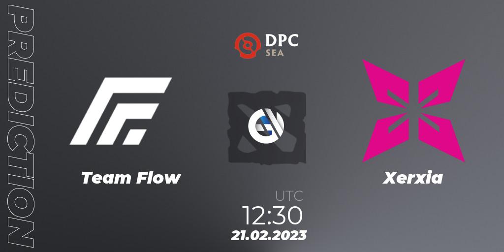 Team Flow - Xerxia: прогноз. 21.02.2023 at 12:31, Dota 2, DPC 2022/2023 Winter Tour 1: SEA Division II (Lower)