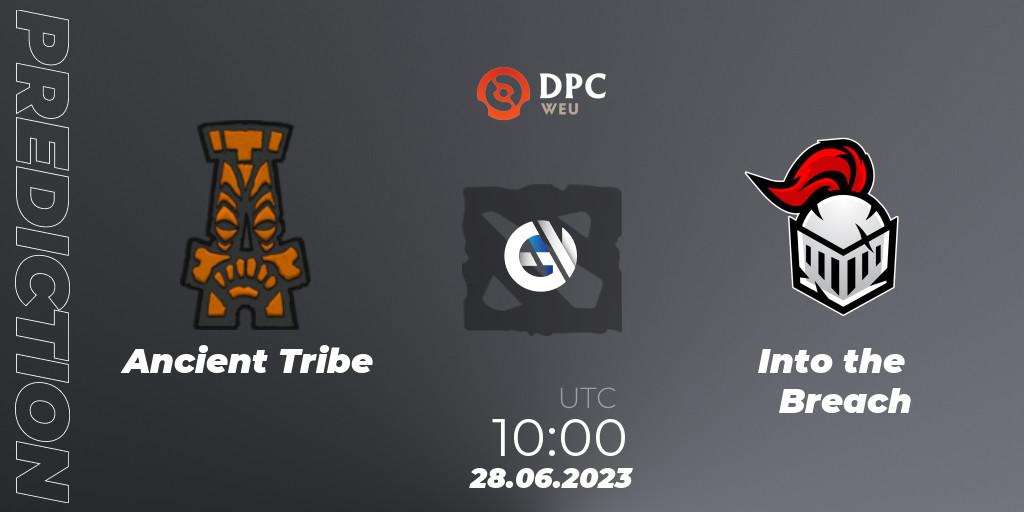 Ancient Tribe - Into the Breach: прогноз. 28.06.23, Dota 2, DPC 2023 Tour 3: WEU Division II (Lower)