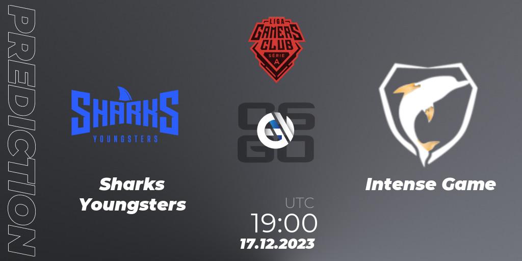 Sharks Youngsters - Intense Game: прогноз. 17.12.2023 at 19:00, Counter-Strike (CS2), Gamers Club Liga Série A: December 2023