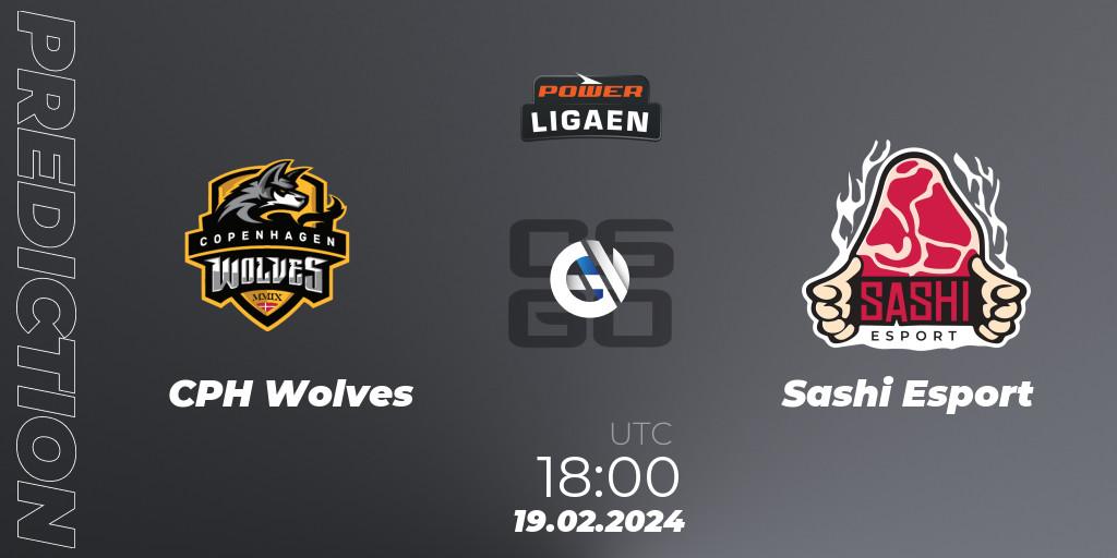 CPH Wolves - Sashi Esport: прогноз. 19.02.2024 at 18:00, Counter-Strike (CS2), Dust2.dk Ligaen Season 25