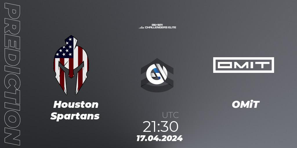 Houston Spartans - OMiT: прогноз. 17.04.2024 at 21:30, Call of Duty, Call of Duty Challengers 2024 - Elite 2: NA