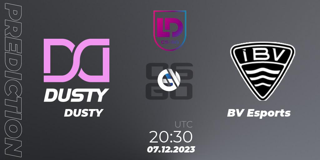 DUSTY - ÍBV Esports: прогноз. 07.12.2023 at 21:30, Counter-Strike (CS2), Icelandic Esports League Season 8: Regular Season
