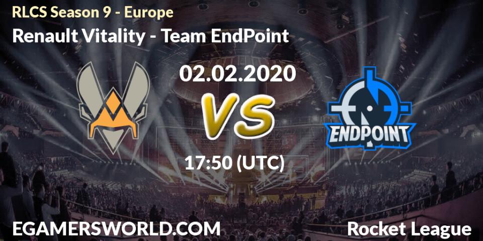 Renault Vitality VS Team EndPoint