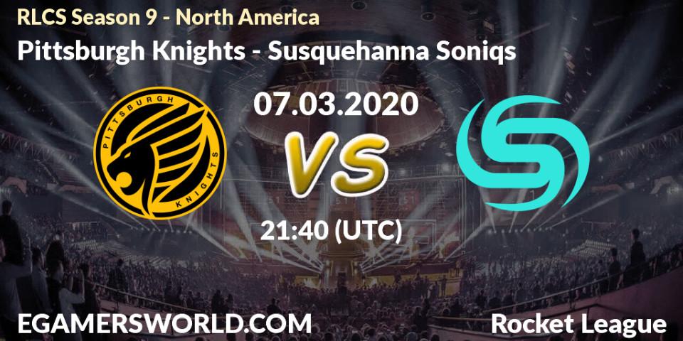 Pittsburgh Knights VS Susquehanna Soniqs