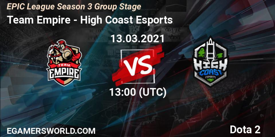 Team Empire VS High Coast Esports